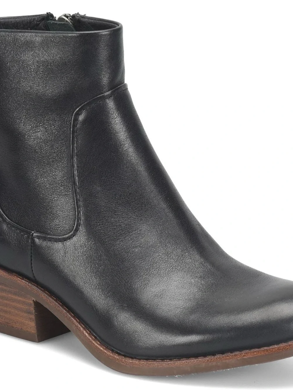 Sofft Black Leather Ankle Boots - Women's Classic Side-Zip Boot 9.5